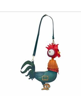 Loungefly Disney Moana Hei Hei Figural Crossbody Bag NWT